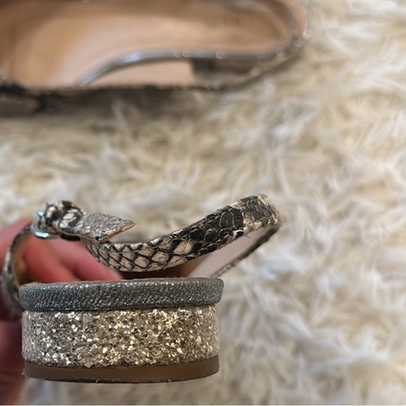 Jcrew sling flat suede cap toe flats - Picture 2 of 2